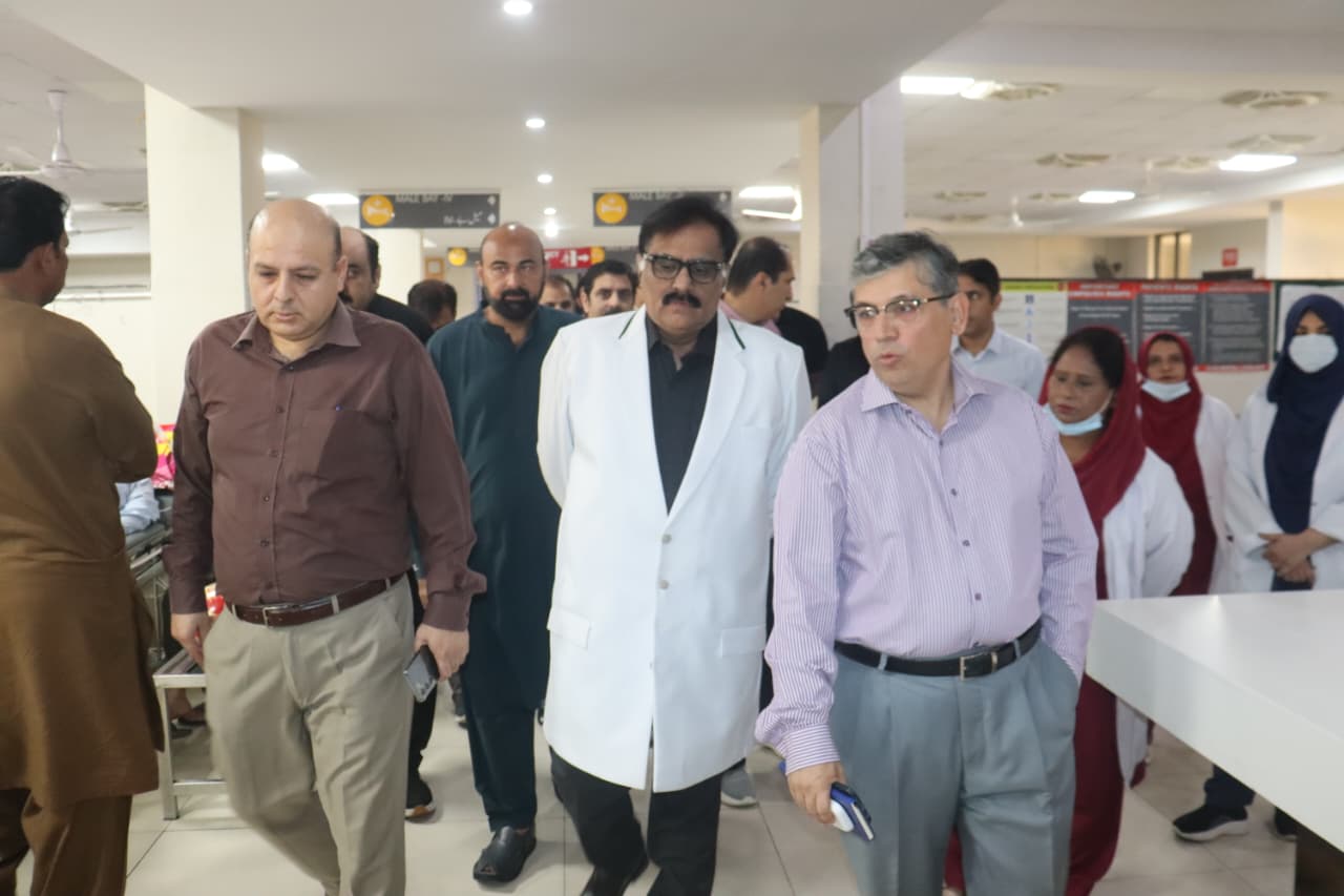 Vice Chancellor Visit to Allied Hospital-I