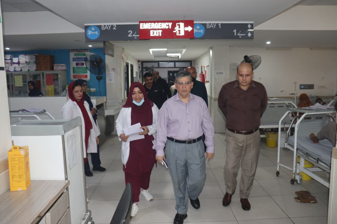 Vice Chancellor Visit to Allied Hospital-I