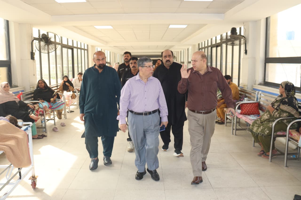 Vice Chancellor Visit to Allied Hospital-I
