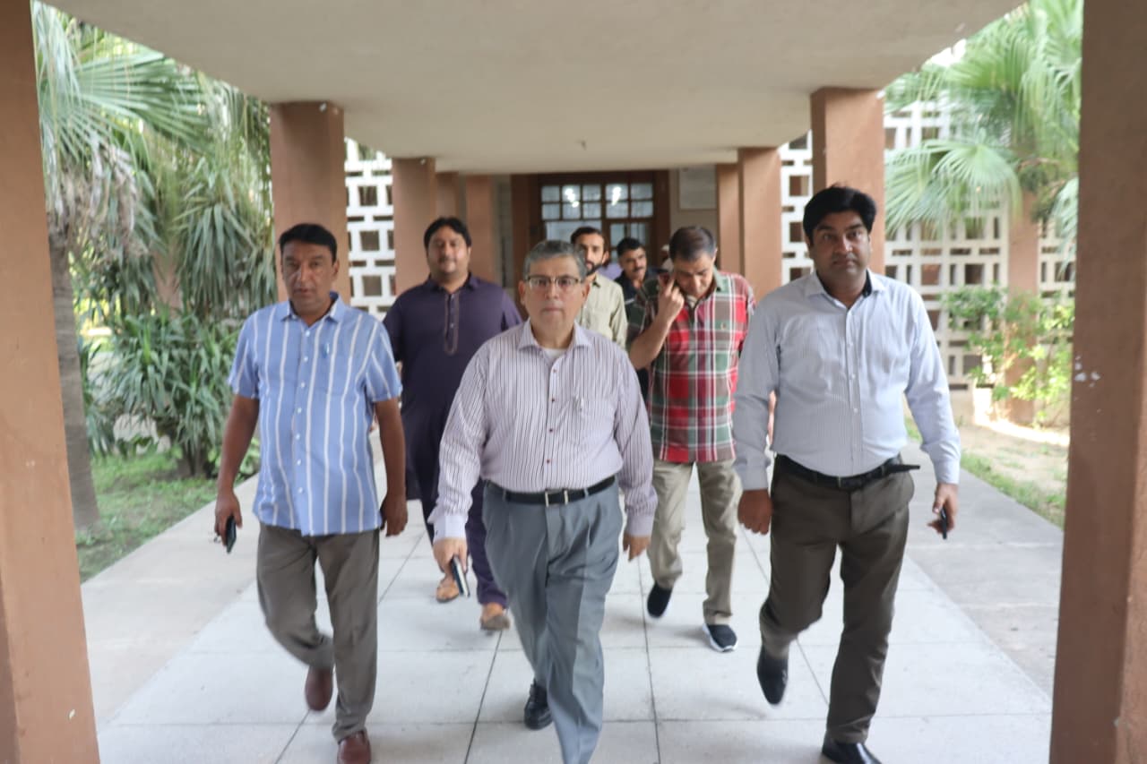 Vice Chancellor Campus Round at Faisalabad Medical University