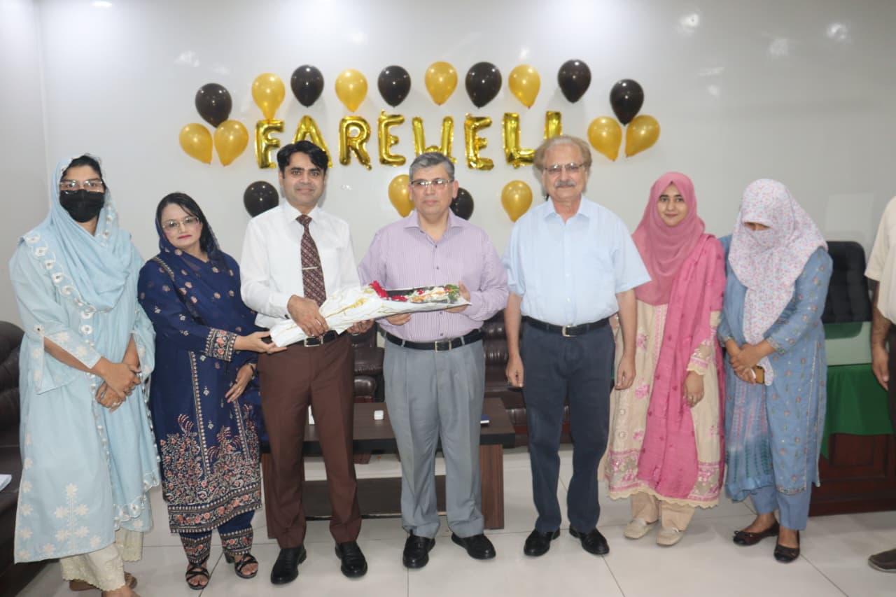 Farewell Ceremony of Prof. Dr. Ghulam Subhani