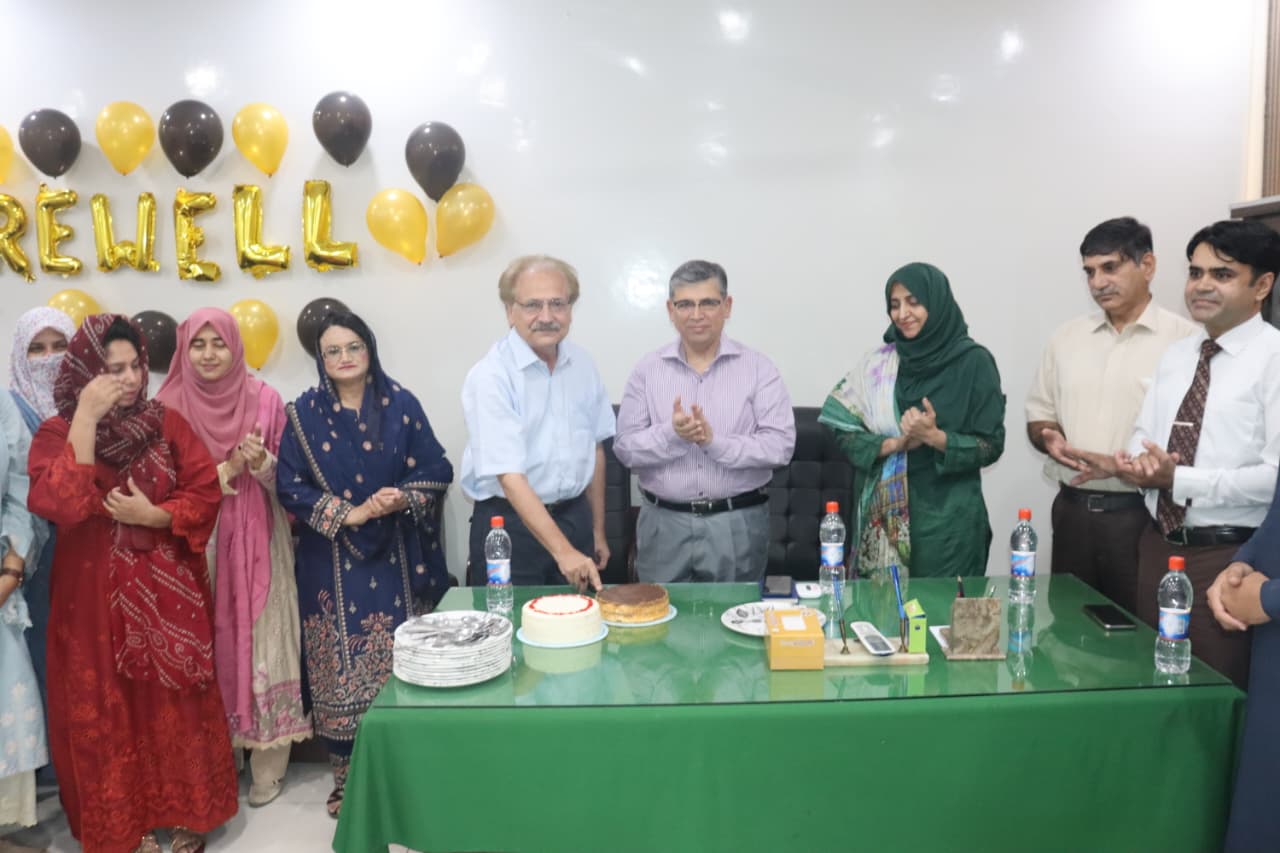 Farewell Ceremony of Prof. Dr. Ghulam Subhani