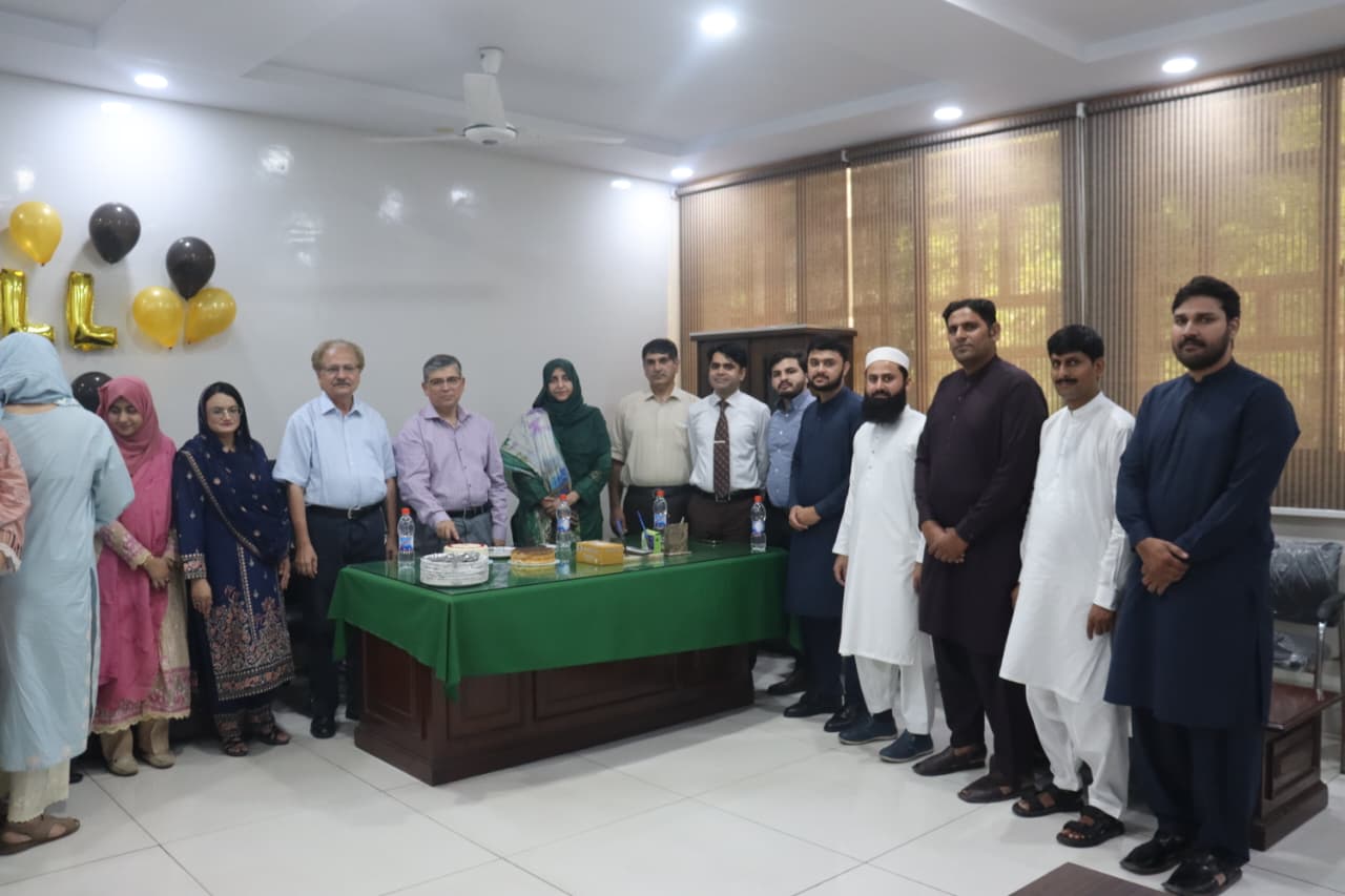 Farewell Ceremony of Prof. Dr. Ghulam Subhani