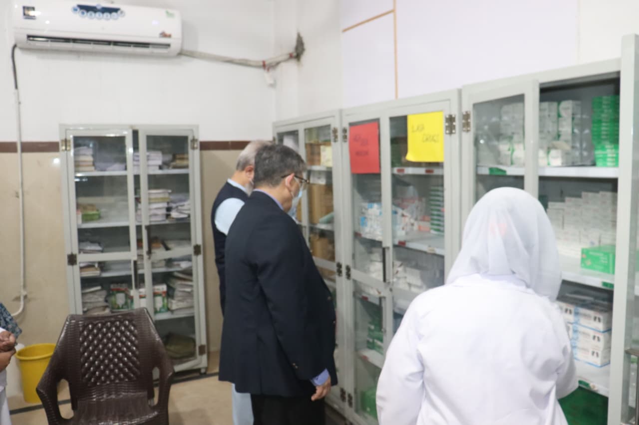Vice Chancellor Visit to Faisalabad Teaching Hospital