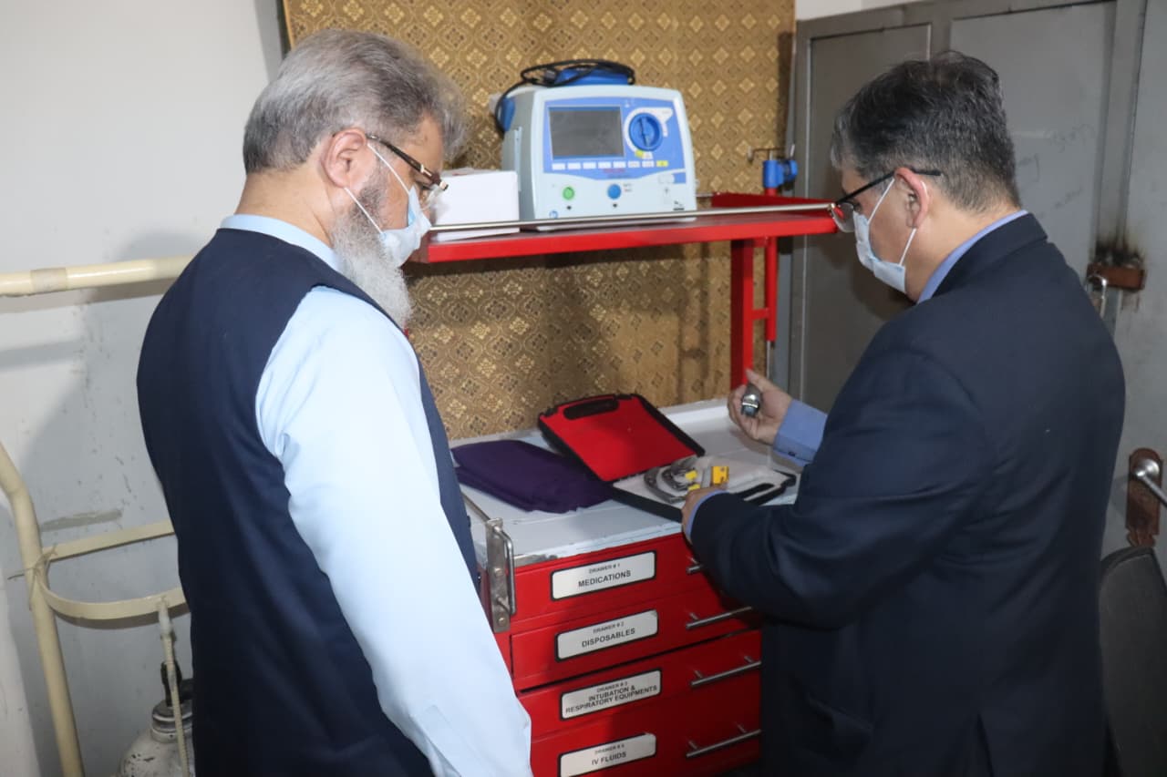Vice Chancellor Visit to Faisalabad Teaching Hospital