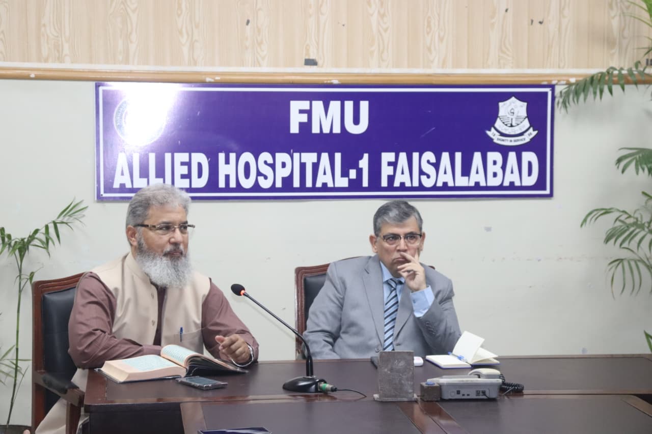 Morning Coordination Meeting chaired by Vice Chancellor