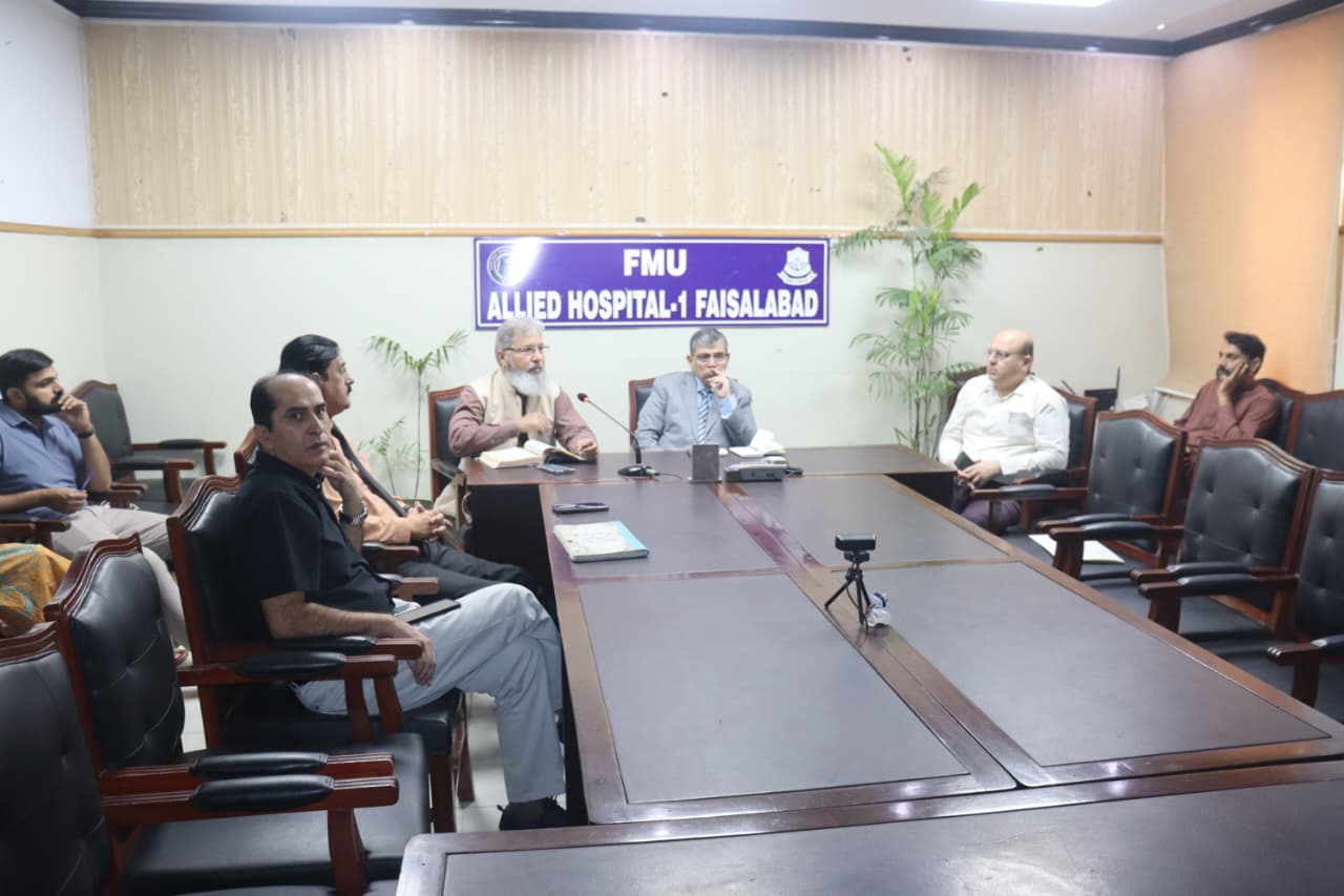 Morning Coordination Meeting chaired by Vice Chancellor