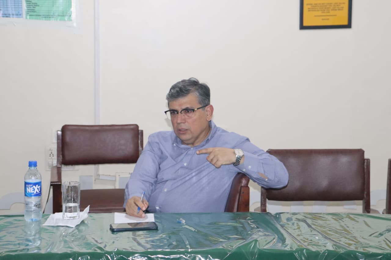 Vice Chancellor Visit to DME, ORIC and Research Cell