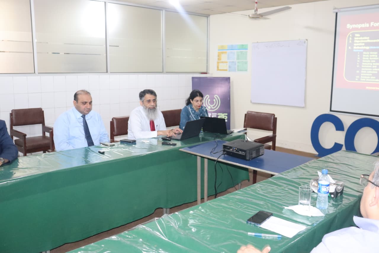 Vice Chancellor Visit to DME, ORIC and Research Cell