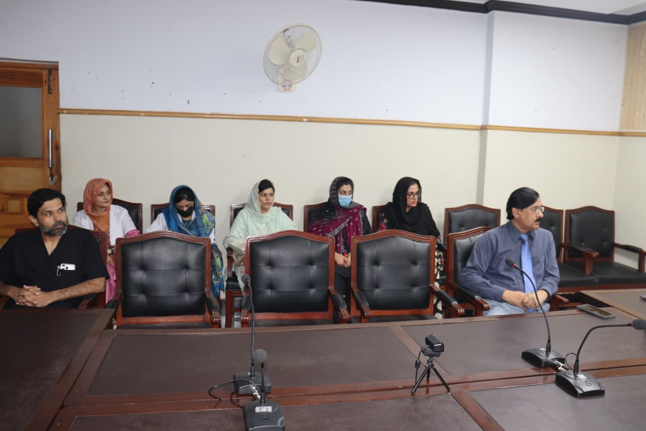Vice Chancellor Chairing Morning Coordination Meeting at FMU
