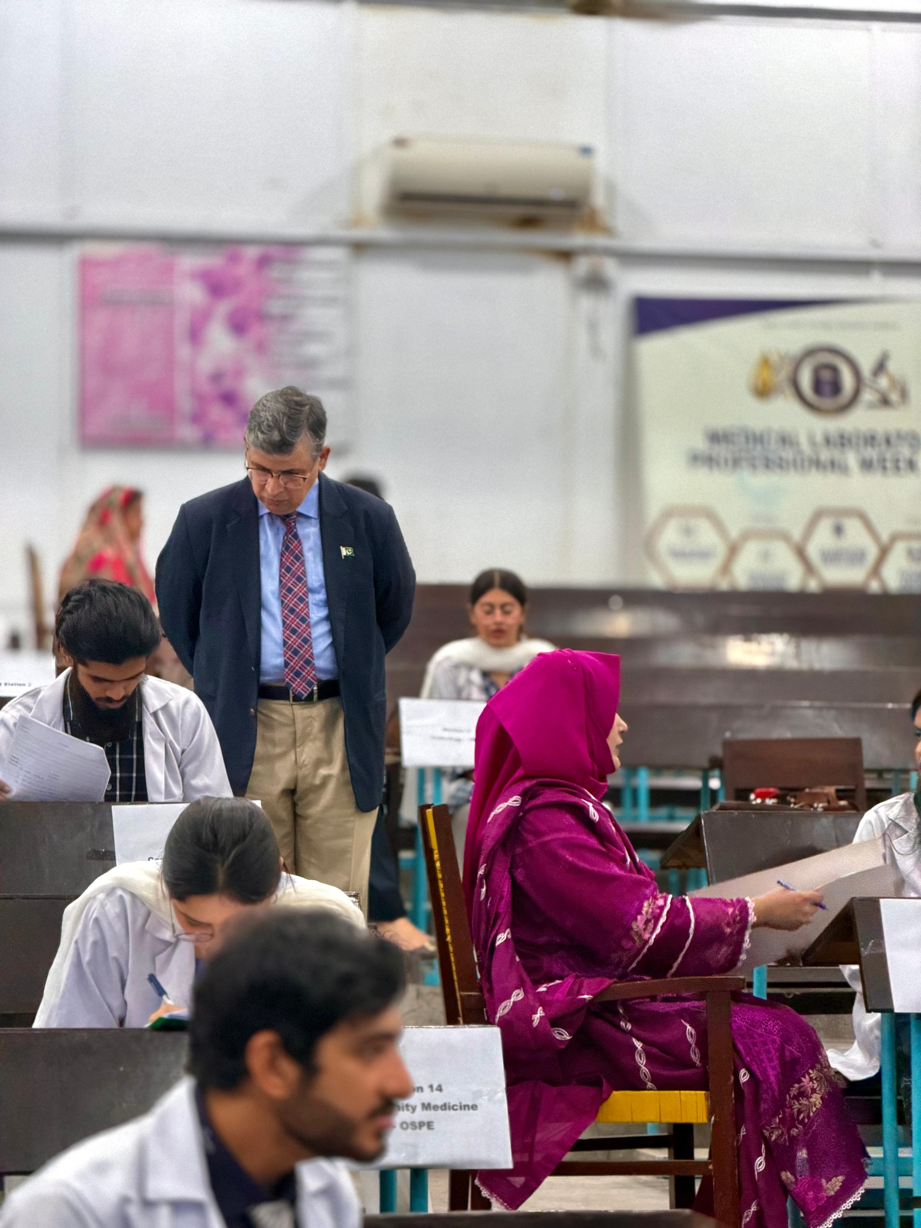 4th Year MBBS OSPE Examination at Punjab Medical College