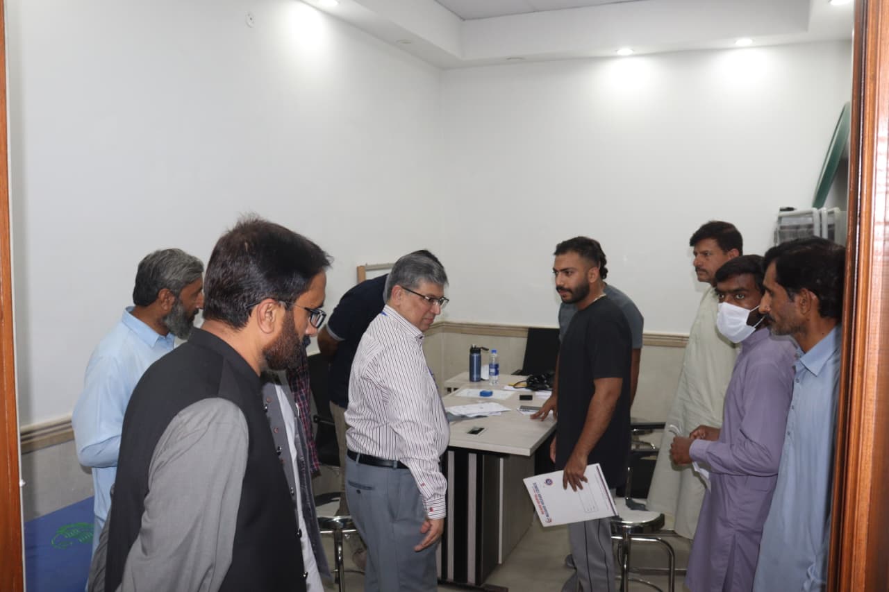 Vice Chancellor Visit to Allied Hospital-II