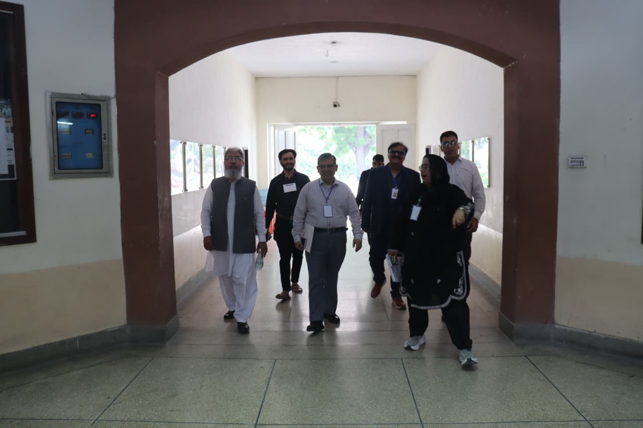 Vice Chancellor Visit to MDCAT Examination Centre