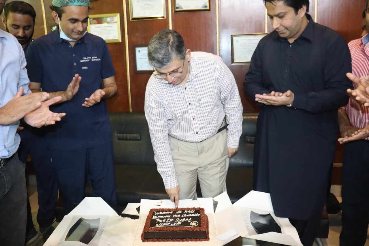 YDA Cake Cutting Ceremony with Vice Chancellor