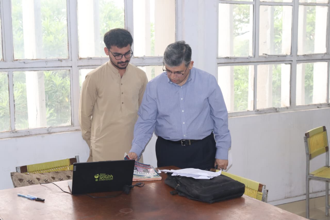 VC Visit to Anatomy Department and University Library